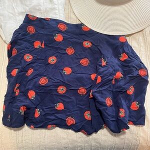 ModCloth Tomato Mini Skirt